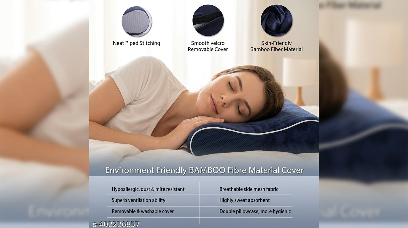 Cervical Pillow for Neck Pain Relief and Shoulder Pain