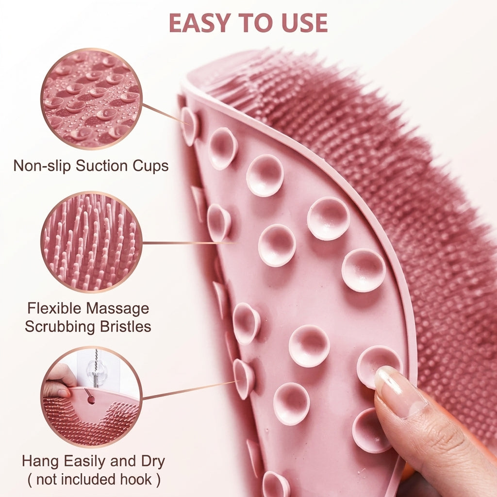 Silicone Multiuse Body & Foot Scrubber