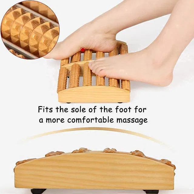 Wooden Foot Massager